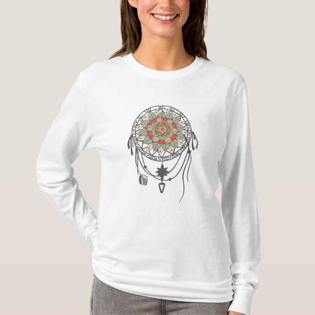 Camiseta Belo Design de Yoga (Frente)