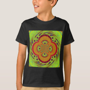 Camiseta Belo Design do Padrão Africano Mandala