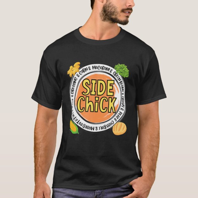 Camiseta Belo Dia de Ação de Graças à Turquia Gobble Fall D (Frente)
