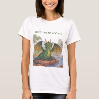 Camiseta Belo dragão verde
