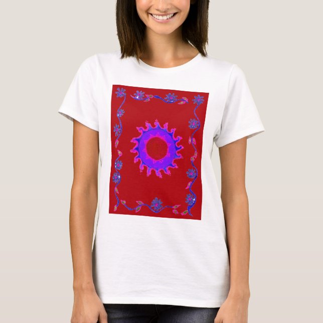 Camiseta Belo e espantoso Design de Motif Mendi Art (Frente)