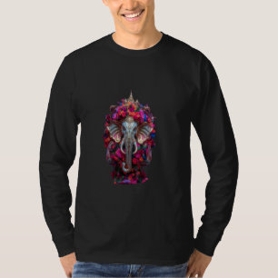 Camiseta Belo elefante, Ganesh, Gansh, proteção, g