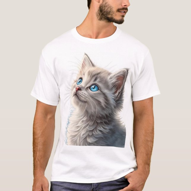 Camiseta Belo gatinho (Frente)
