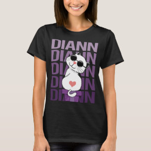 Camiseta Belo Gato - Nome Diann