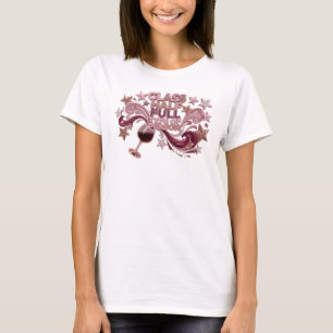 Camiseta Belo GLASS MEIO CHEIO Impressão Rosa