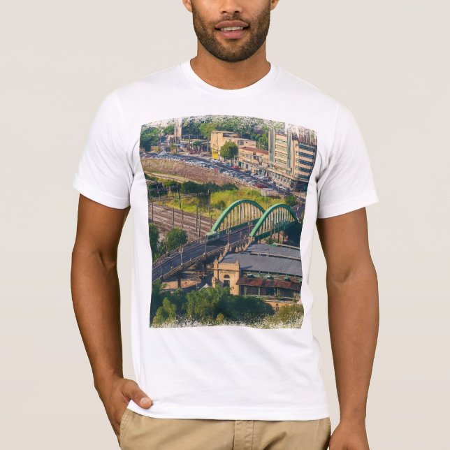 Camiseta Belo Horizonte Landscape (Frente)