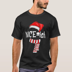 Camiseta Belo Ish Engraçado Papai Noel Natal Pijamas Naugh