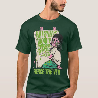 Camiseta Belo Modelo Pierce A Merca Do Véu Muda O W