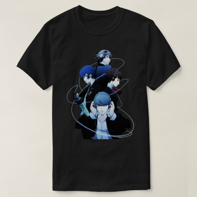 Camiseta Belo Modelo Shin Megami Tensei - Persona 4 Fa (Frente do Design)