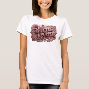 Camiseta Belo Motivo Artístico de ABRE-GARRAFA Vermelho