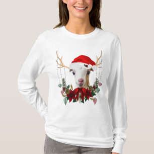 Camiseta Belo Natal Goat La Mancha Baby Kid
