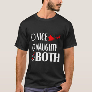 Camiseta Belo Natal Malvado Ambos Engraçado