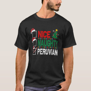 Camiseta Belo Natal peruano Peru Santa Hat Xma