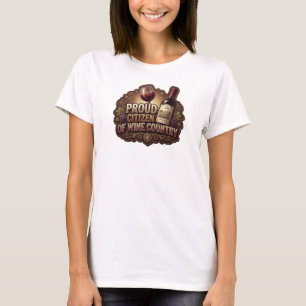 Camiseta Belo Ouro CIDADÃO ORGULHOSO DO PAÍS DO VINHO