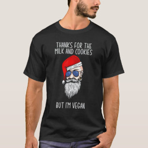 Camiseta Belo Papai Noel Vegano Biscoito de Leite Hipster B