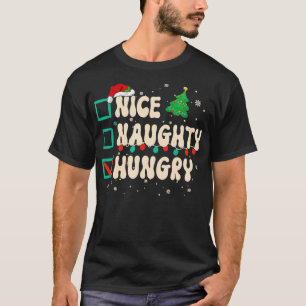 Camiseta Belo Papais noeis de Natal Famintos da Lista de Na
