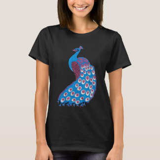 Camiseta Belo pavão azul