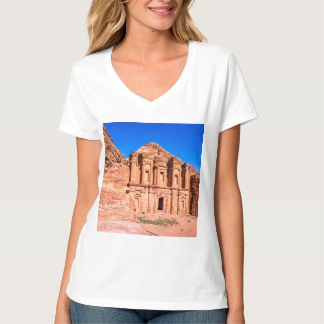 Camiseta Belo ponto de vista de Petra (Frente)