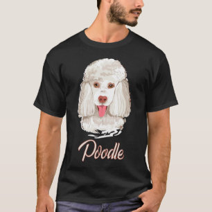 Camiseta Belo Poodle Padrão! Especialmente Para Poodle L