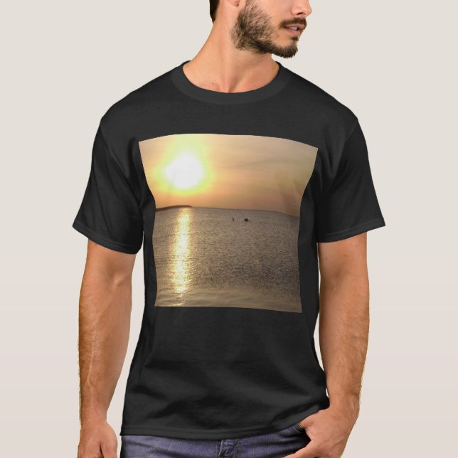 Camiseta belo pôr do sol (Frente)