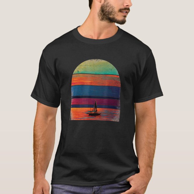 Camiseta Belo quadro artístico: Imagem solar (Frente)