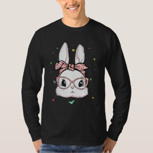 Camiseta Belo Rosto Colar Óculos Leopardo Banda de Cabeça F