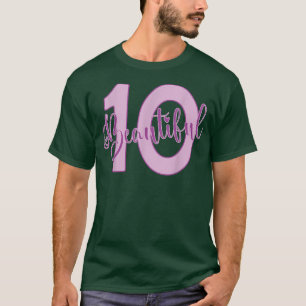 Camiseta Belo Roupa de 10 Anos para Garota 10 Anos