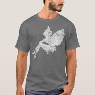 Camiseta Belo Sentado Fada Engraçada Fairycore Grunge Aes