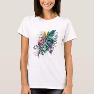 Camiseta Belo Tee Floral - Escolha Sua Cor!