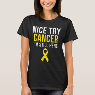 Camiseta Belo Tente Sobrevivente Sarcoma Cancer Consciência