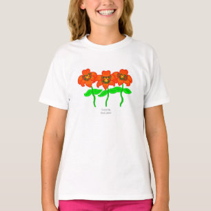 Camiseta Belo Tigre Lilhes Meninas White Basic T Shirt