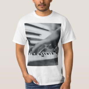 Camiseta Belo Trabalho de arte de Piano