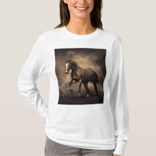 Camiseta Belo travesseiro decorativo marrom