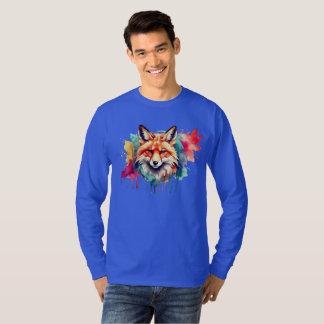 Camiseta Belo Uplifing Watercolor Fox