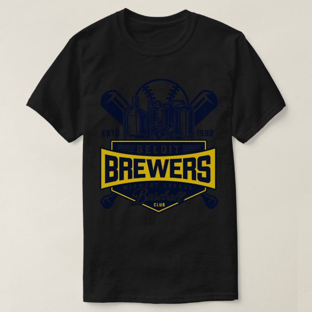 Camiseta Beloit Brewer (Frente do Design)