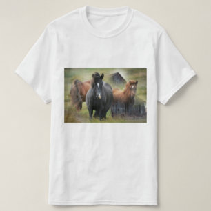 Camiseta Belos Cavalos e Barão Russo