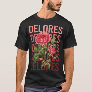 Camiseta Belos Rosas - Nome Delores
