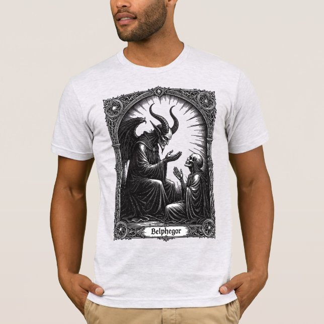 Camiseta Belphegor O Visionário da Ars Goetia (Frente)