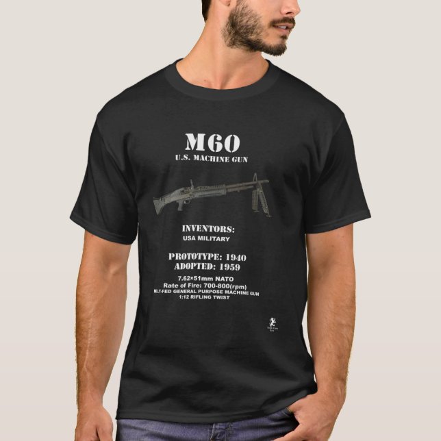 Camiseta Belt Fed Machine Gun (Frente)