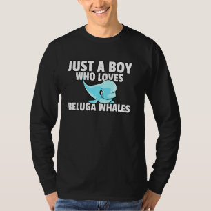 Camiseta Beluga Baleia Bebê Beluga Costume