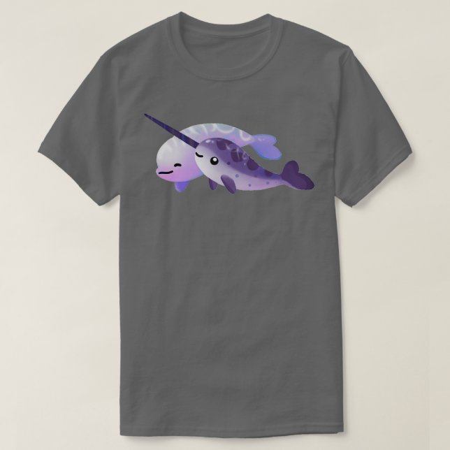 Camiseta Beluga e Narwhal (Frente do Design)