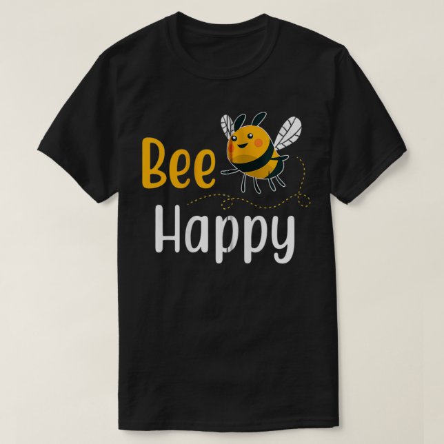 Camiseta Belvejeira Engraçada Feliz Honeycomb Apicultura Zi (Frente do Design)