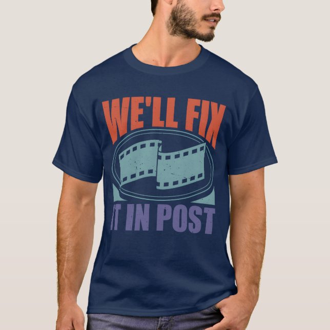 Camiseta Bem ajustado no carteiro (Frente)