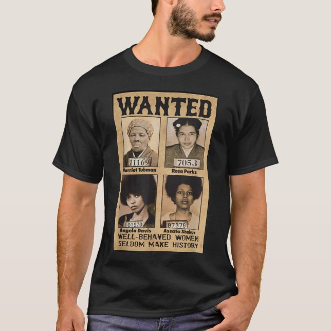 Camiseta Bem-Comportado Raramente Faz História (Frente)