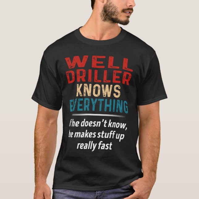 Camiseta Bem Driller Sabe Tudo (Frente)