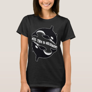 Camiseta Bem, esta é Orcprêmio Orca Whale