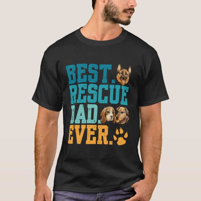 Camiseta Bem-estar dos animais Adoção de animais Direitos d (Frente)