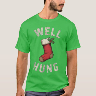 Camiseta Bem Hung Dirty Christmas Stocks Gift bo