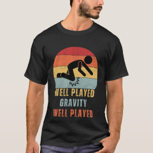 Camiseta Bem Jogada Gravidade Divertida, Posta Cirurgia Gag