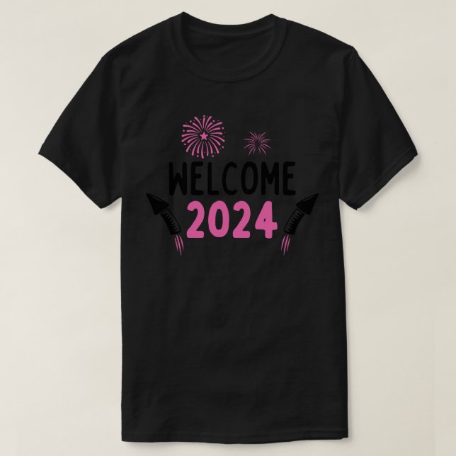 Camiseta Bem-vindo 2024 2 (Frente do Design)